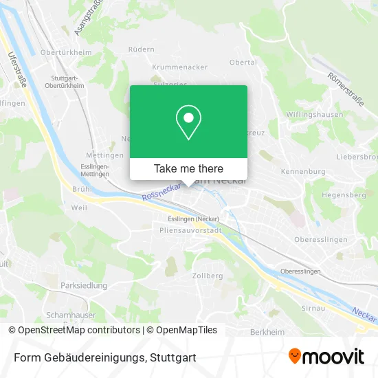 Карта Form Gebäudereinigungs