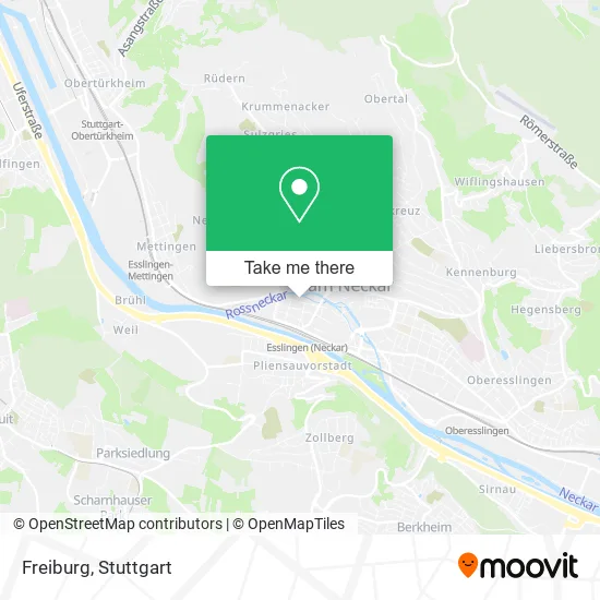 Карта Freiburg