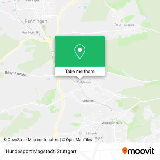 Карта Hundesport Magstadt