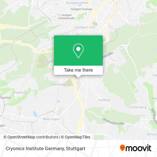 Карта Cryonics Institute Germany