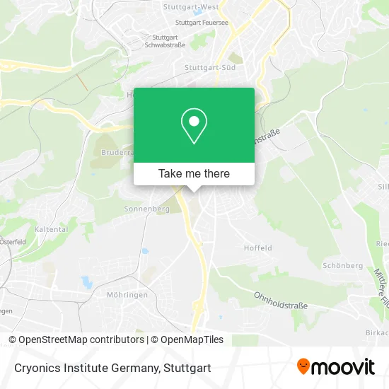 Карта Cryonics Institute Germany