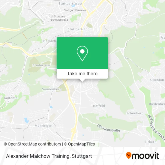 Карта Alexander Malchow Training