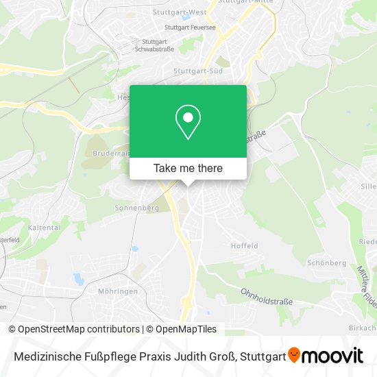 Medizinische Fußpflege Praxis Judith Groß map