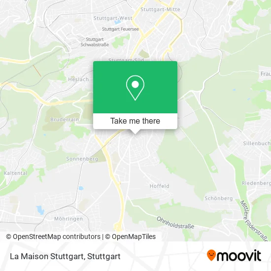 Карта La Maison Stuttgart