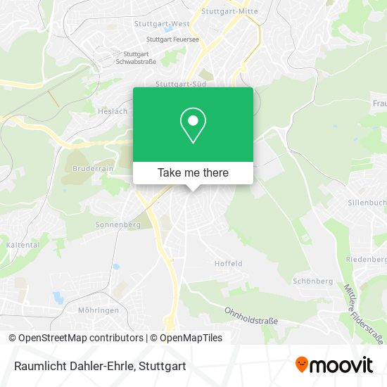 Raumlicht Dahler-Ehrle map