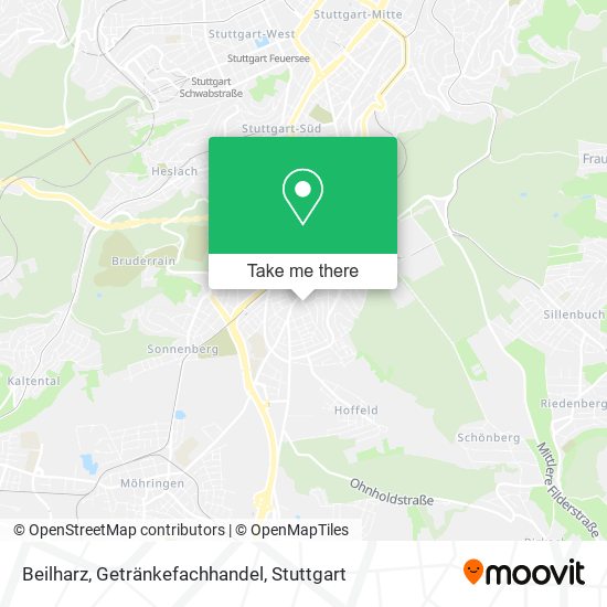 Beilharz, Getränkefachhandel map