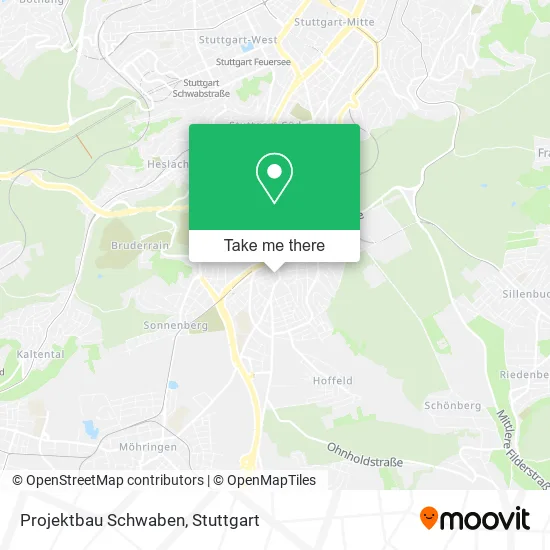 Карта Projektbau Schwaben