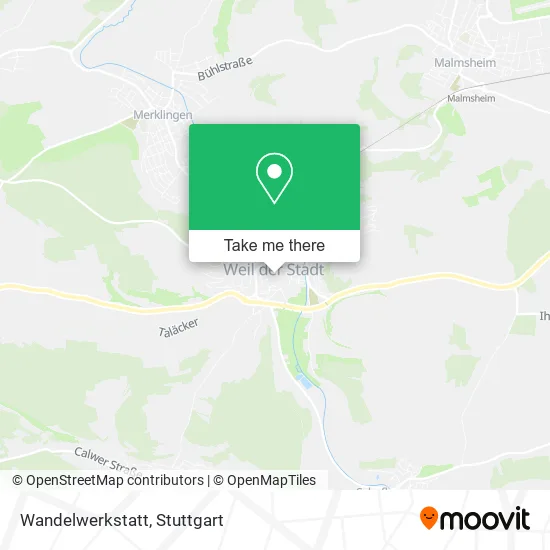 Карта Wandelwerkstatt