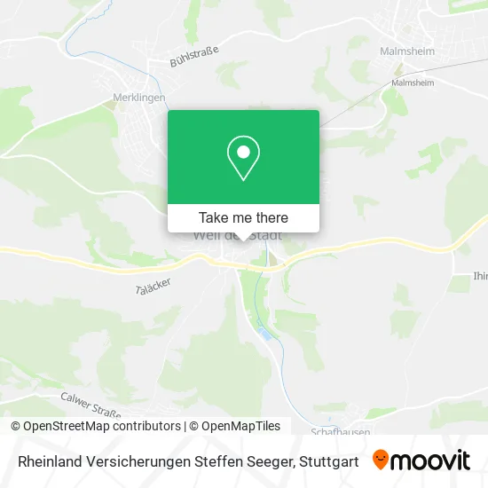 Карта Rheinland Versicherungen Steffen Seeger
