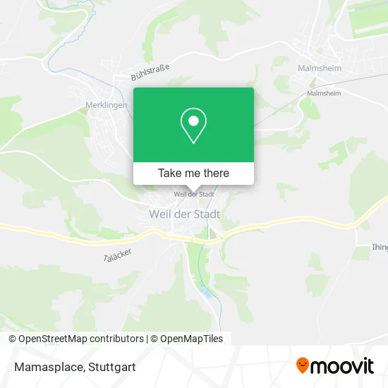 Карта Mamasplace