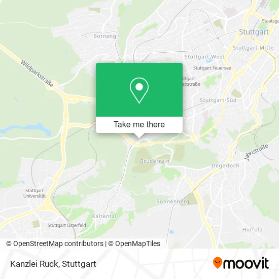 Карта Kanzlei Ruck