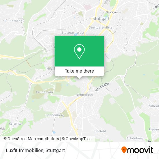 Luxfit Immobilien map