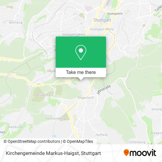 Карта Kirchengemeinde Markus-Haigst