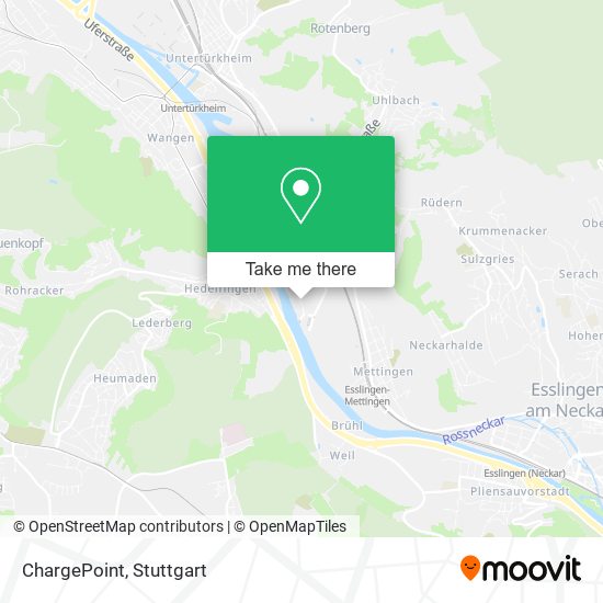 ChargePoint map