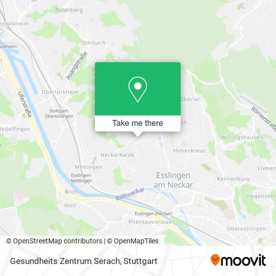Карта Gesundheits Zentrum Serach