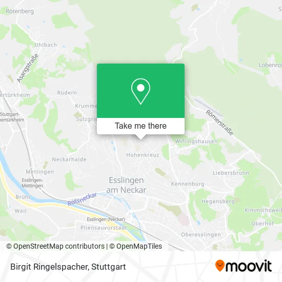 Карта Birgit Ringelspacher