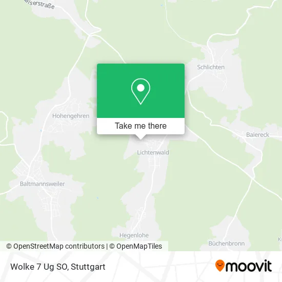 Карта Wolke 7 Ug SO