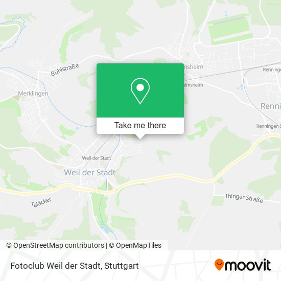 Fotoclub Weil der Stadt map