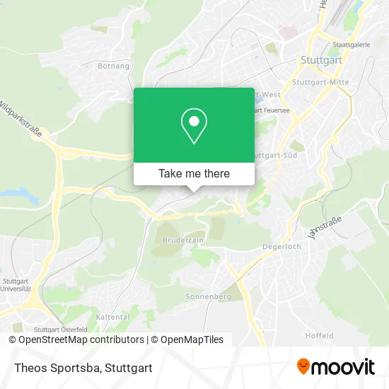 Карта Theos Sportsba