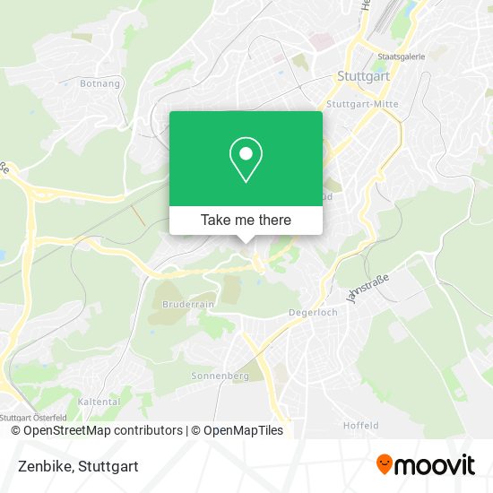 Zenbike map