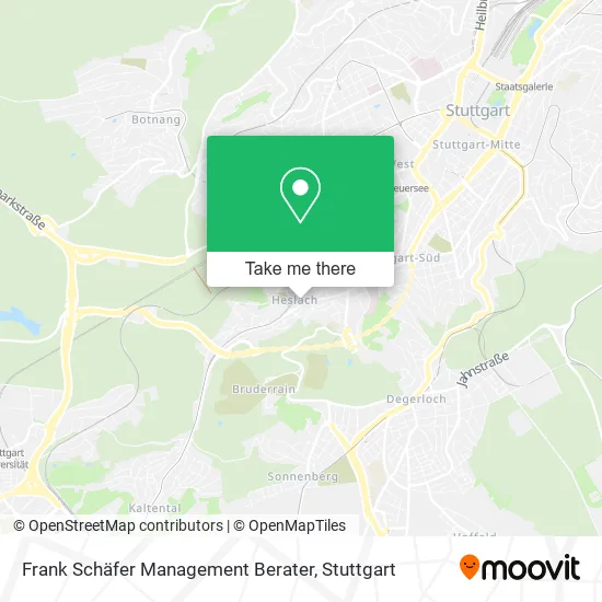 Карта Frank Schäfer Management Berater