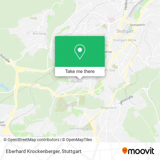 Карта Eberhard Krockenberger