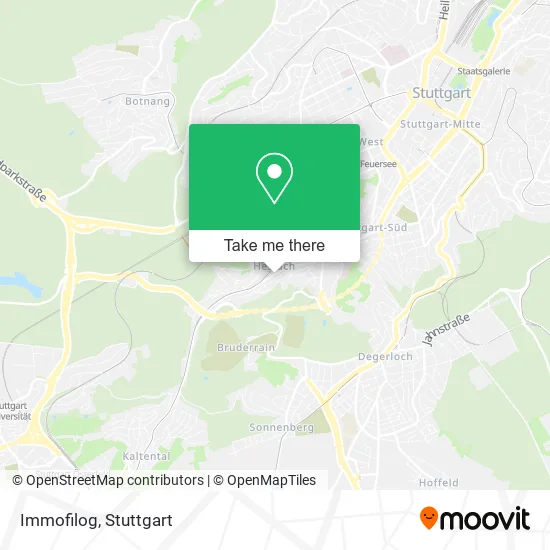 Карта Immofilog