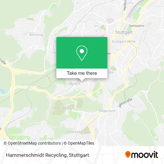 Карта Hammerschmidt Recycling