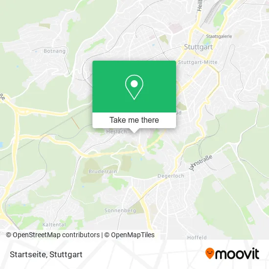 Карта Startseite