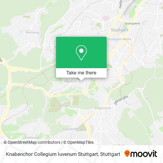Карта Knabenchor Collegium Iuvenum Stuttgart