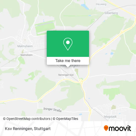 Карта Ksv Renningen