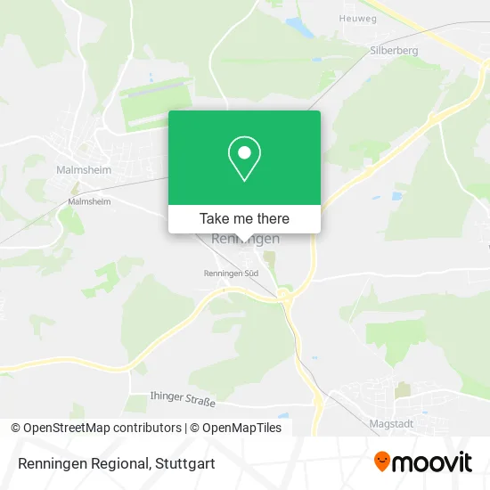 Карта Renningen Regional