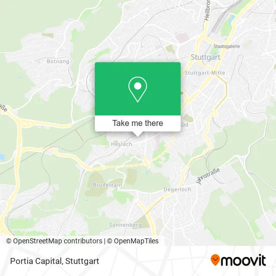Portia Capital map