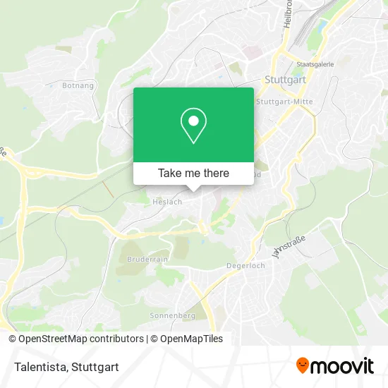 Talentista map