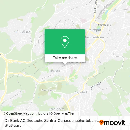 Карта Dz Bank AG Deutsche Zentral Genossenschaftsbank
