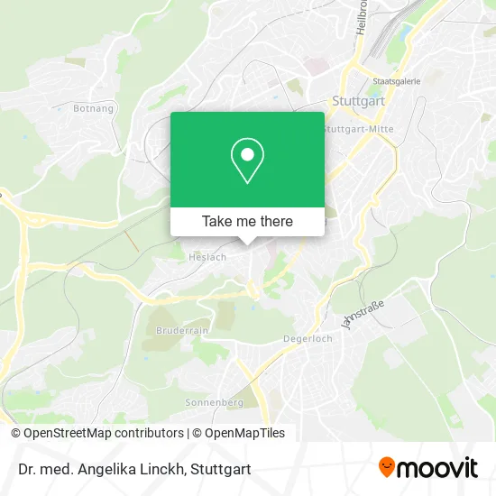 Карта Dr. med. Angelika Linckh