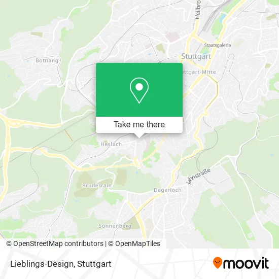 Lieblings-Design map