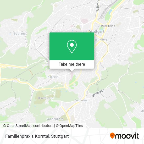 Familienpraxis Korntal map