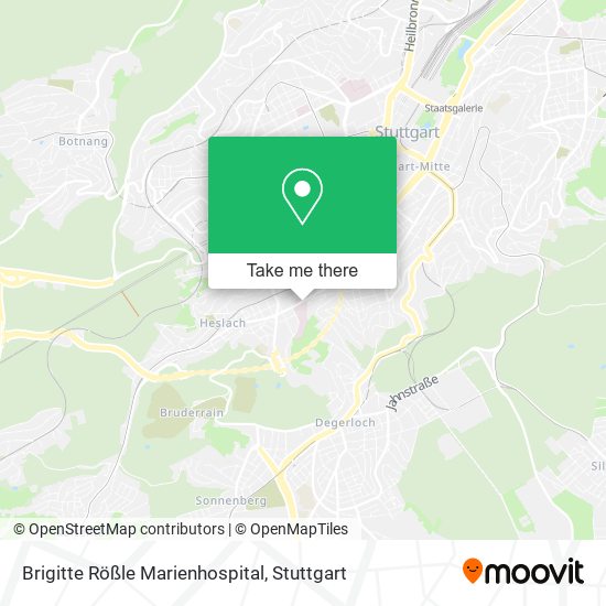 Brigitte Rößle Marienhospital map