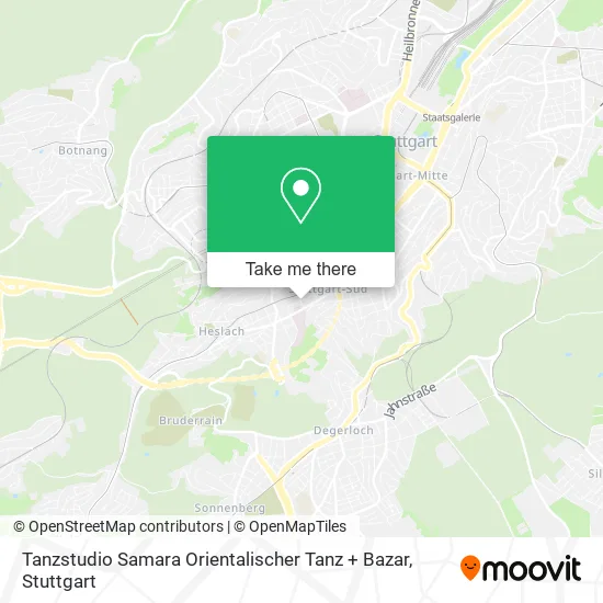 Карта Tanzstudio Samara Orientalischer Tanz + Bazar