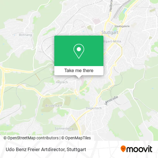 Udo Benz Freier Artdirector map