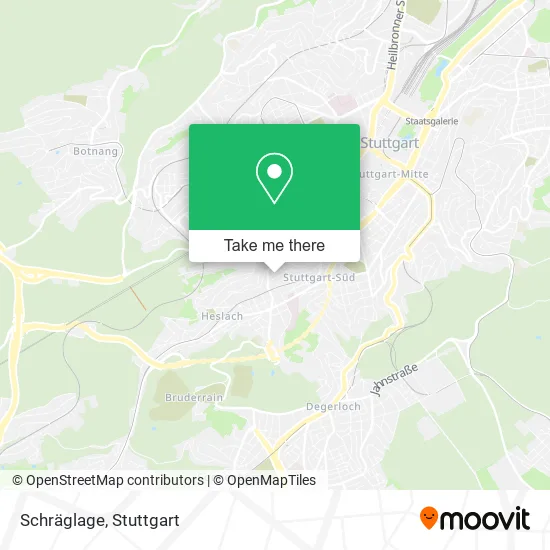 Карта Schräglage