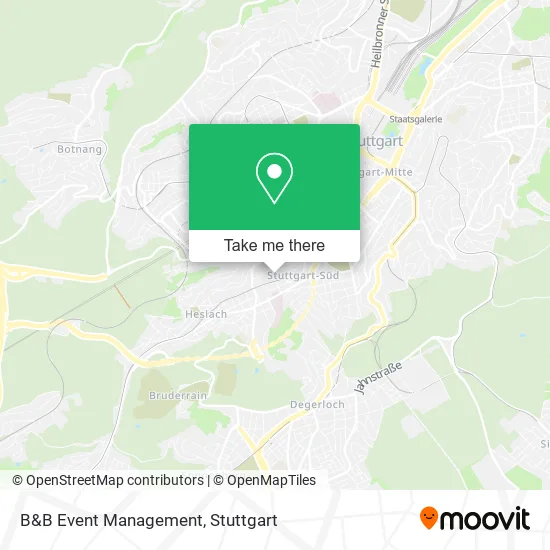 Карта B&B Event Management