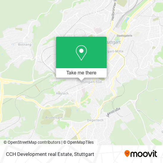Карта CCH Development real Estate