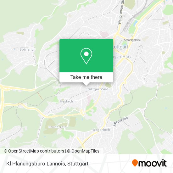 Kl Planungsbüro Lannois map