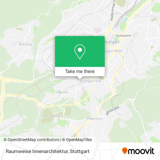 Raumweise Innenarchitektur map