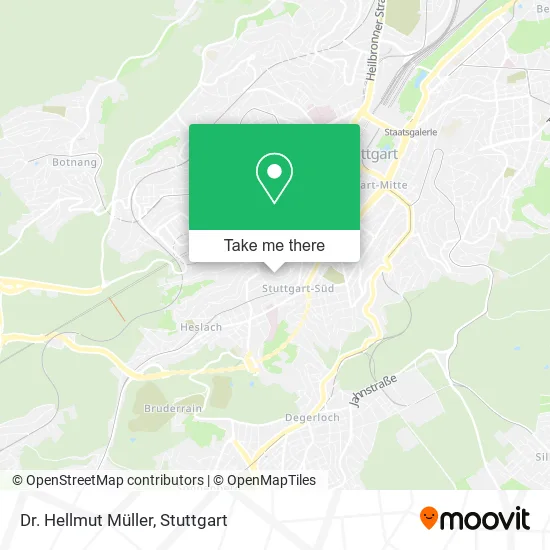 Карта Dr. Hellmut Müller