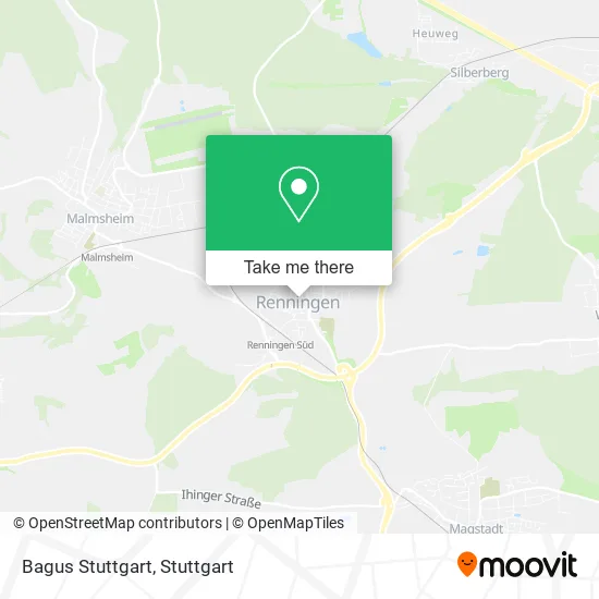 Карта Bagus Stuttgart