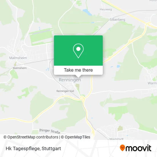Карта Hk Tagespflege