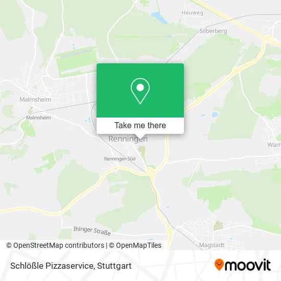 Карта Schlößle Pizzaservice